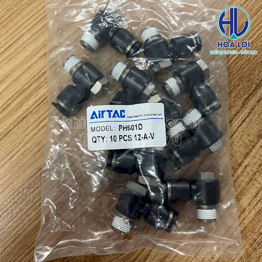 Alternative view of Khớp Nối PH601D AIRTAC
