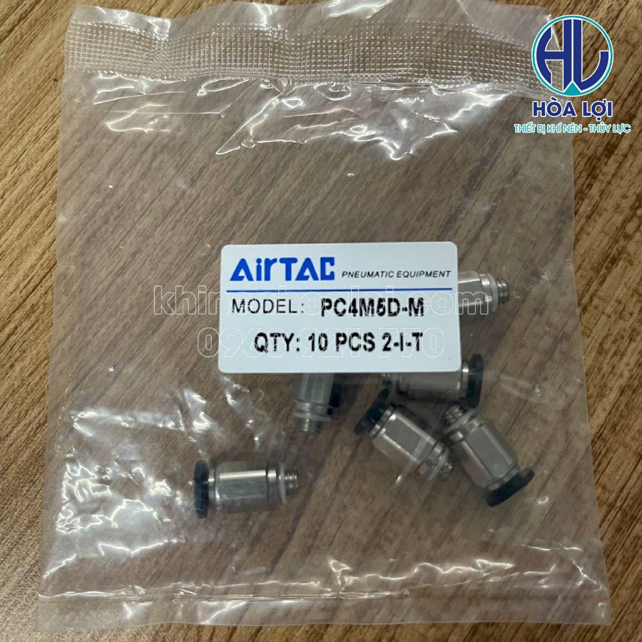 Alternative view of Khớp Nối Thẳng PC4M5D-M AIRTAC
