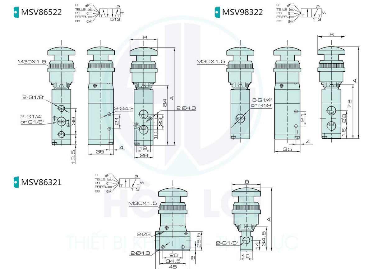 msv series jelpc overall dimension