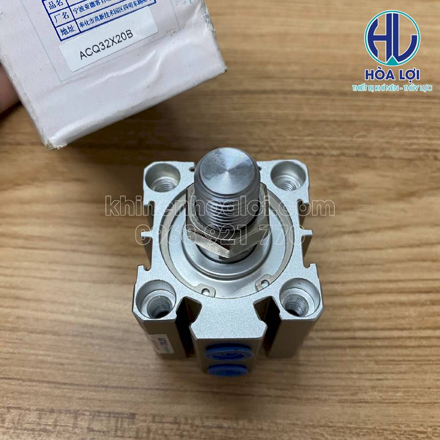Xy Lanh Compact ACQ25x25B AIRTAC 3 Xy Lanh Compact ACQ25x25B AIRTAC - Ảnh 3