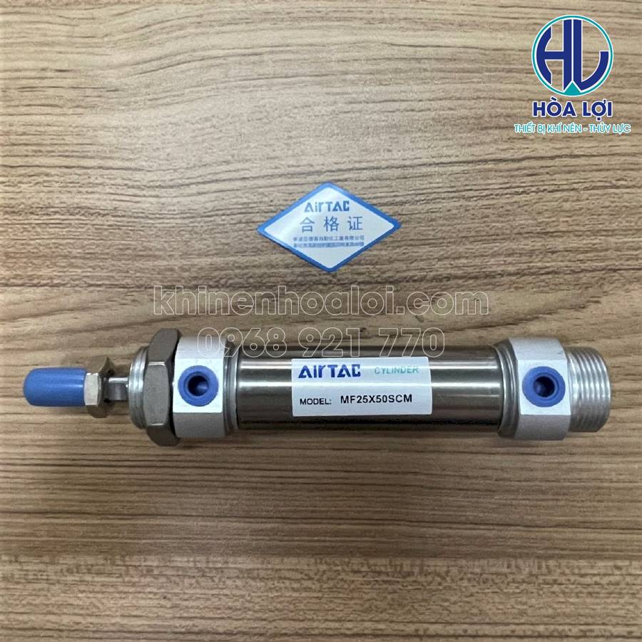 Xy Lanh Tròn Inox MF25x50SCM AIRTAC